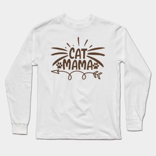 Cat mama Long Sleeve T-Shirt